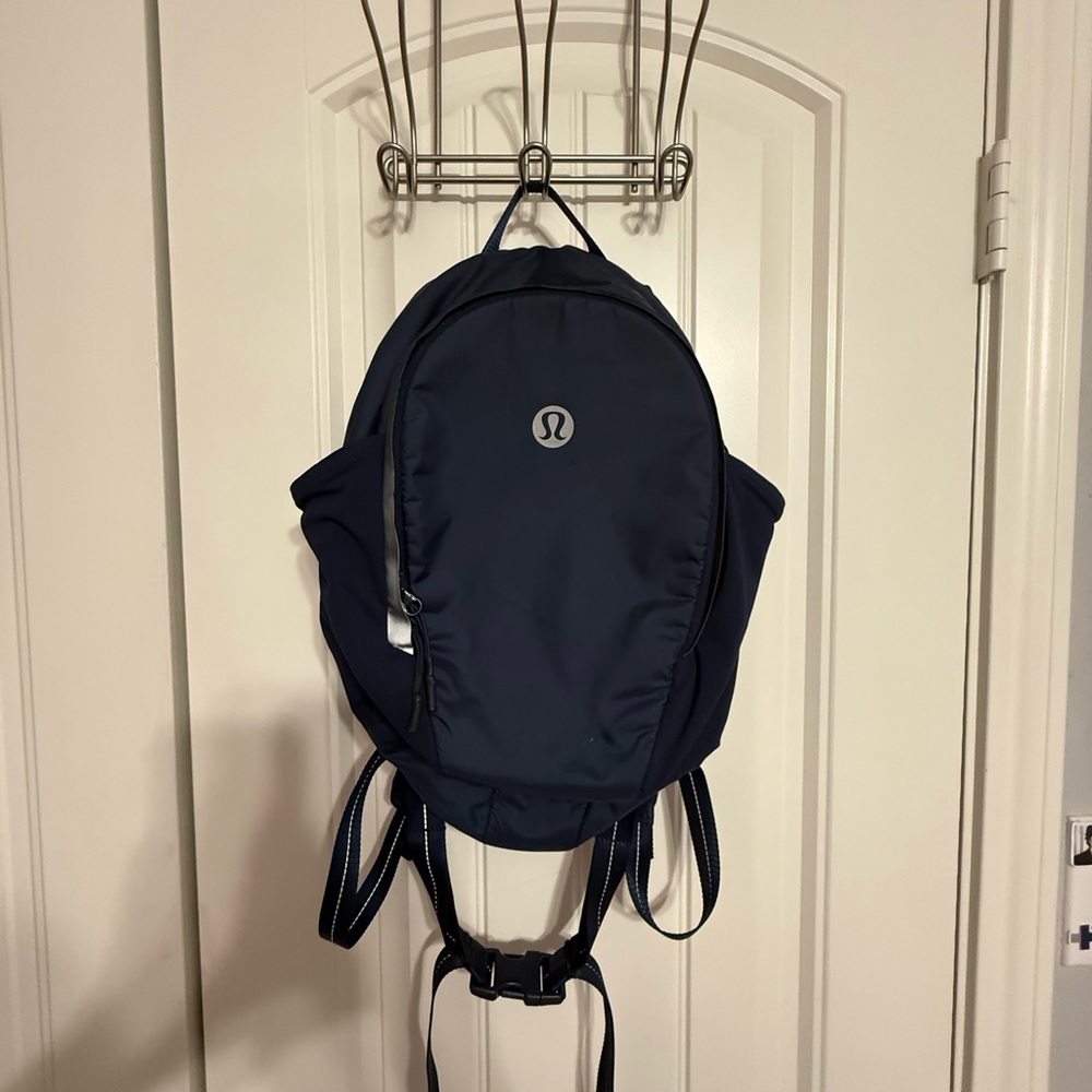 Navy Lululemon Fast and Free Backpack